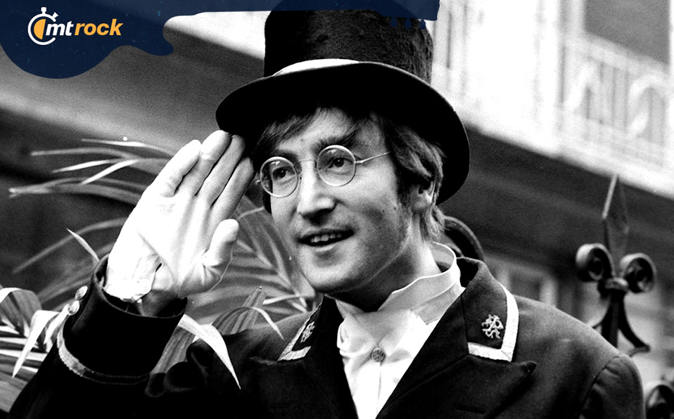 John Lennon y el curioso dibujo que hizo de la final de la FA Cup entre Newcasttle y Arsenal en 1952