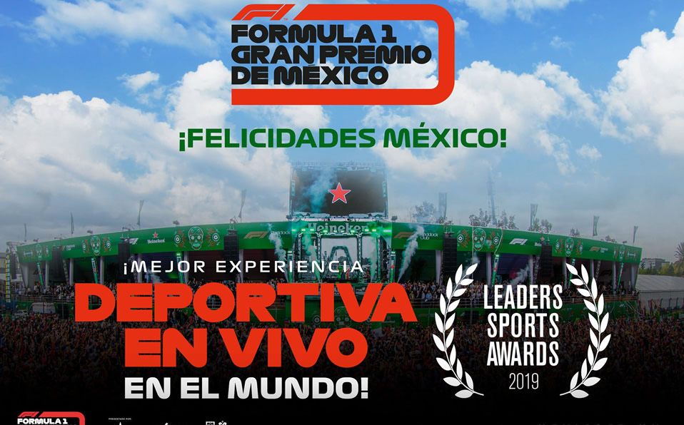 El Gran Premio de México 2018 tuvo la actuación del DJ Armin Van Buuren. (@MexicoGP)