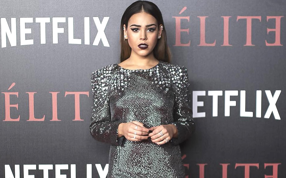 La actriz de Élite disfrutó del show en Barcelona. (Danna Paola)