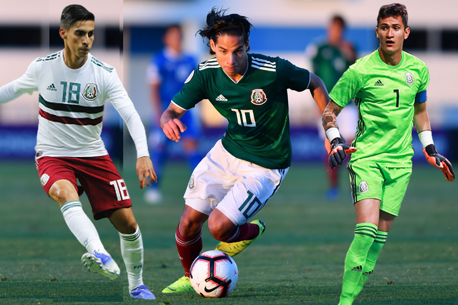 Aguirre, Lainez y Gudiño. (Fotos: Imago 7)