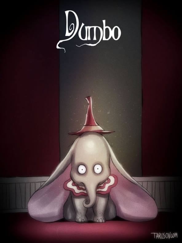 Disney a la Tim Burton, perfectos para el Halloween.