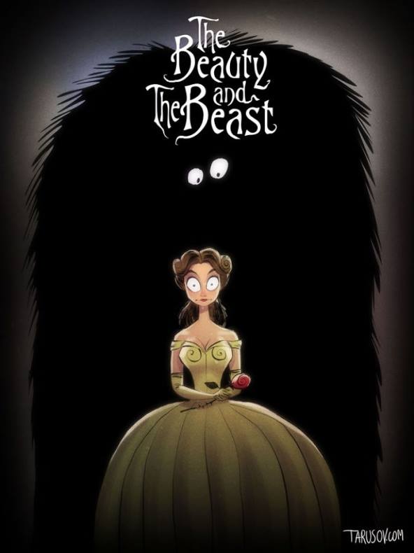 Disney a la Tim Burton, perfectos para el Halloween.