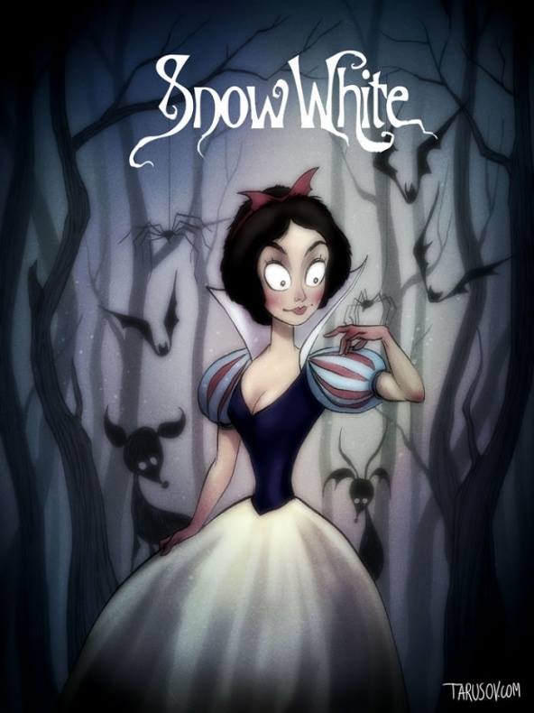 Disney a la Tim Burton, perfectos para el Halloween.