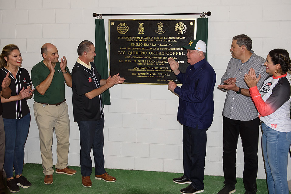 Reabren estadio Emilio Ibarra en Los Mochis