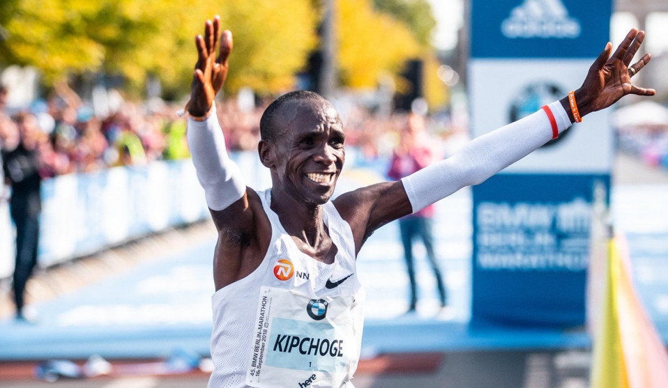 Eliud Kipchoge, poseedor de las marcas más impresionantes en el maratón. (Imagen: Web)