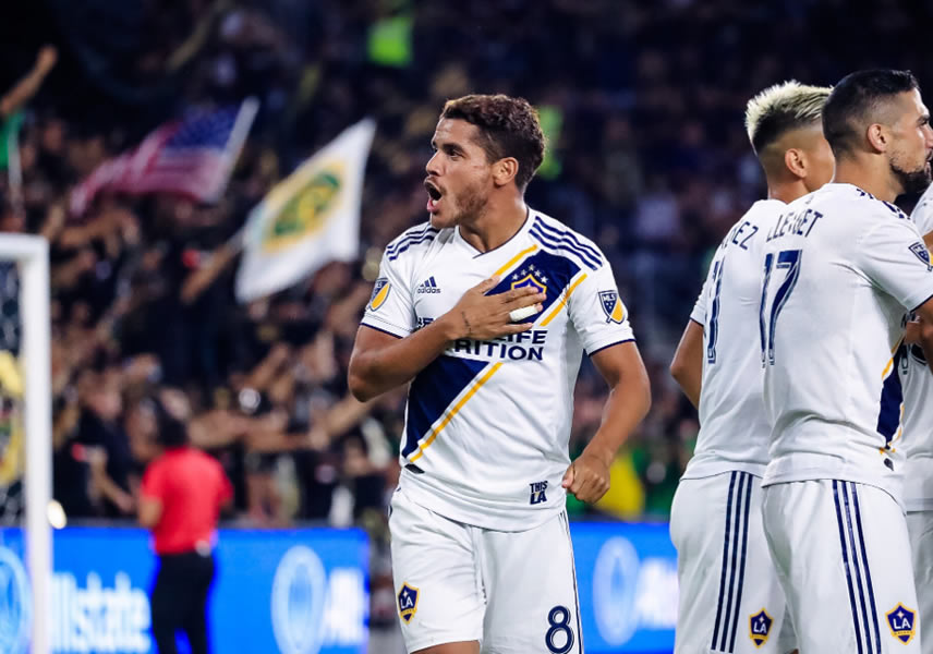 Jonathan dos Santos ha disputado 29 partidos con el Galaxy en la presente temporada de la MLS. Foto: @LAGalaxy_Es