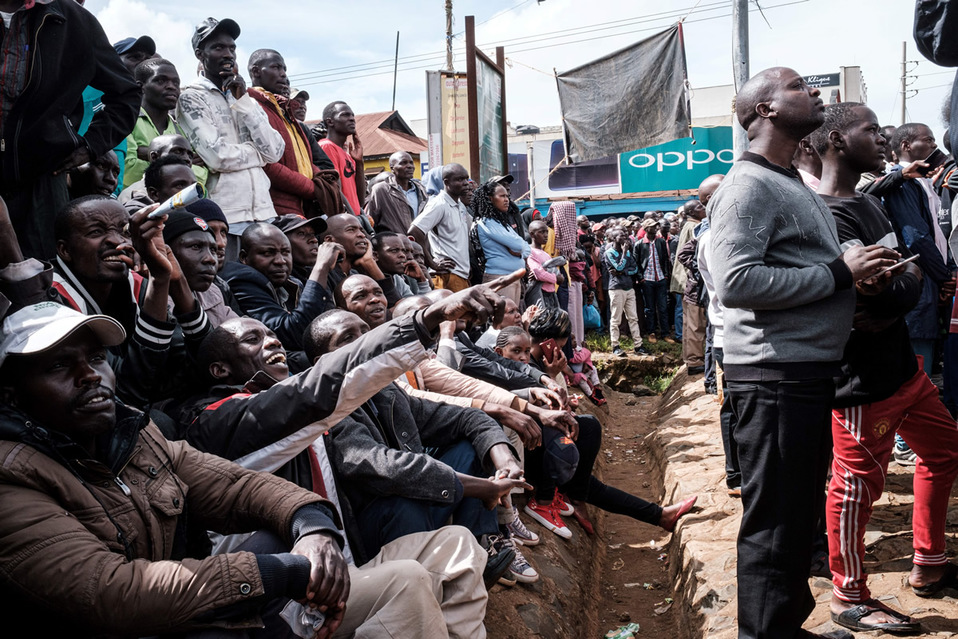 Todo Kenia tenía su corazón postrado en el alma de Eliud Kipchoge.