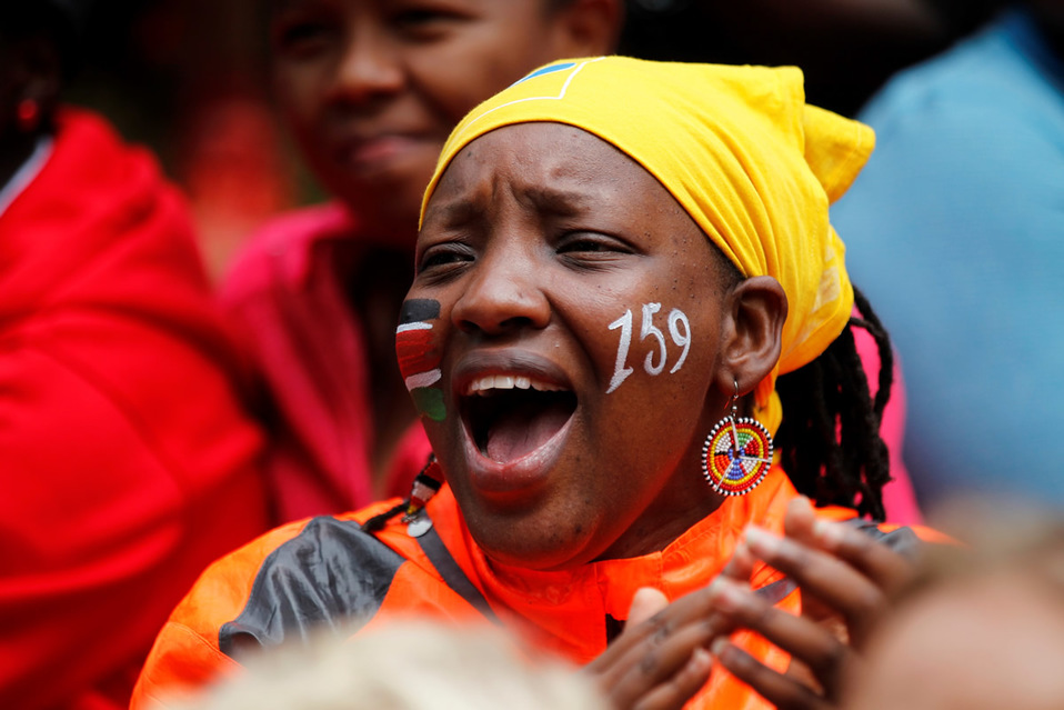 Todo el mundo puso su vista en la hazaña que prometía Eliud.