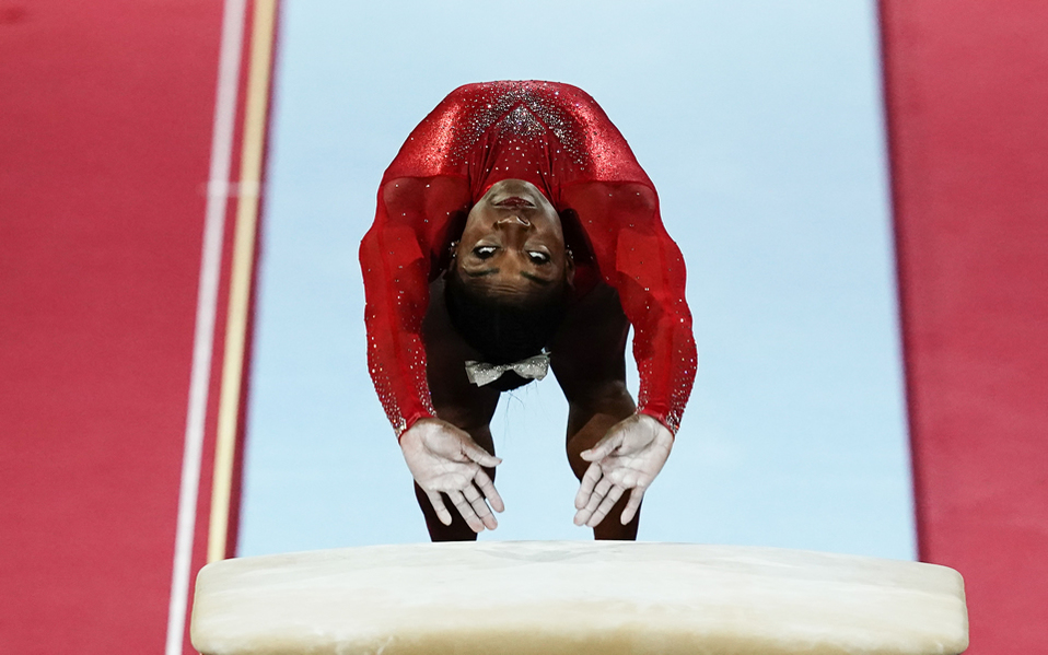 Simone Biles agranda su legado (AFP)