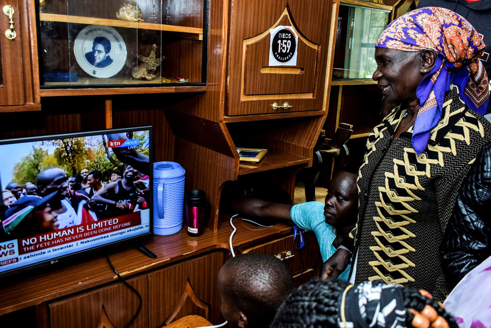 Ella fue la que le dio vida a Eliud Kipchoge  y el mundo entero le agradece.