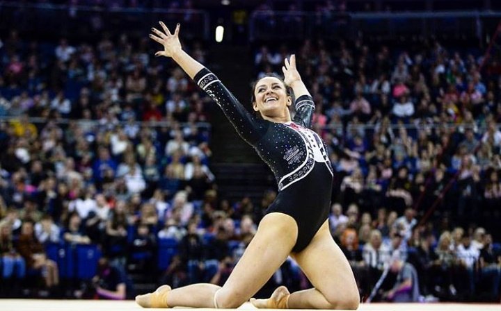 Ana Lago, gimnasta mexicana. (Foto: @analago95)
