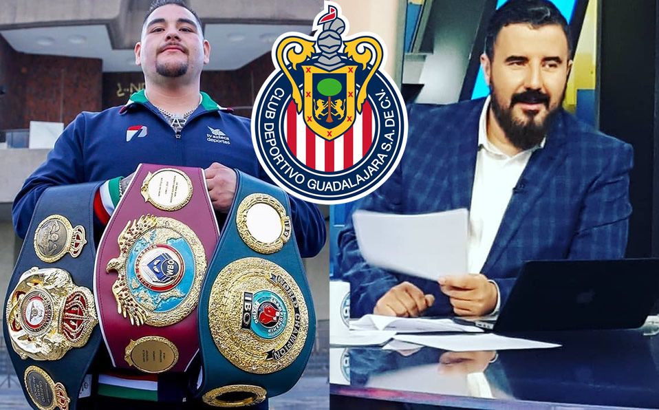 Andy Ruiz Jr hizo el comentario a Álvaro Morales en el programa ESPN am (Instagram)