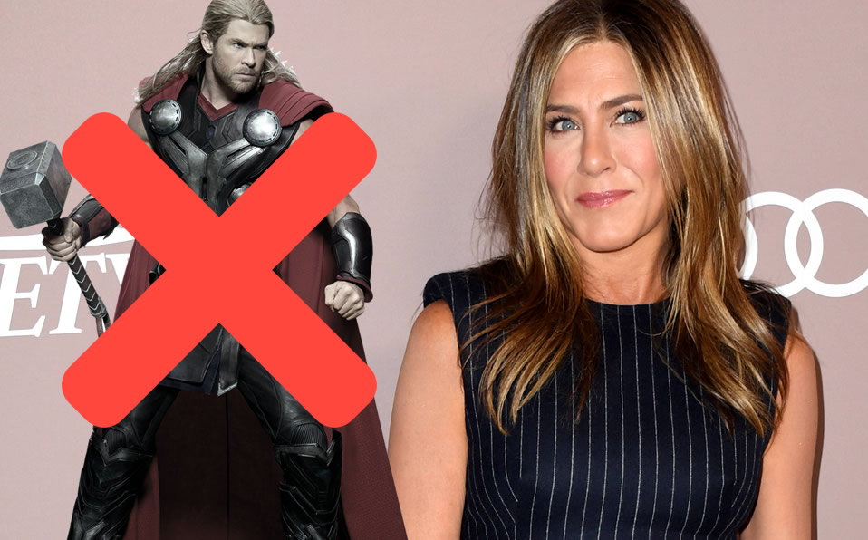 Jennifer Aniston aseguró que jamás ha sido invitada a participar en alguna cinta de Marvel. (AFP)
