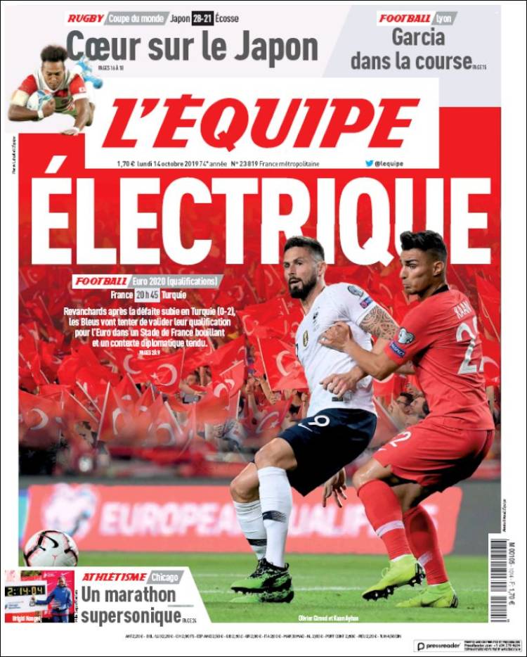 Las mejores portadas deportivas.