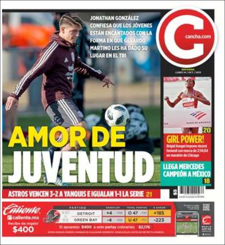 Las mejores portadas deportivas.