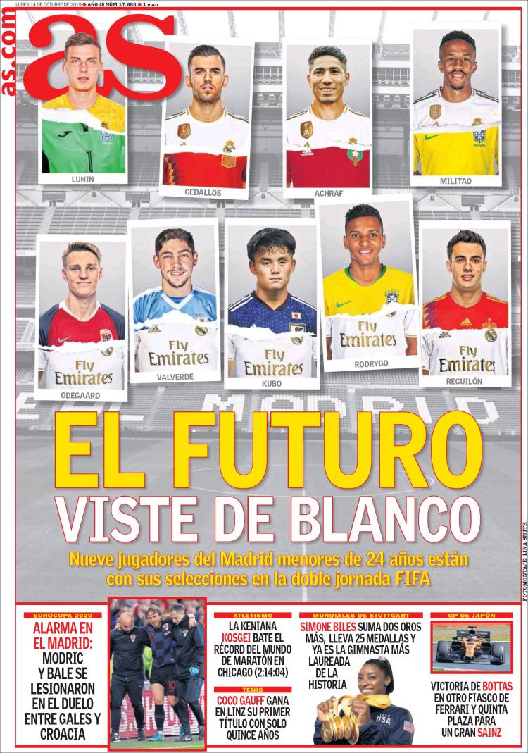 Las mejores portadas deportivas.