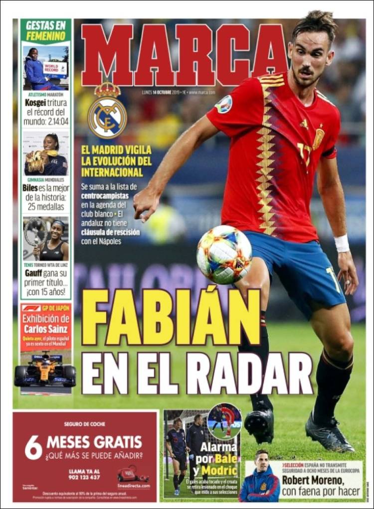 Las mejores portadas deportivas.