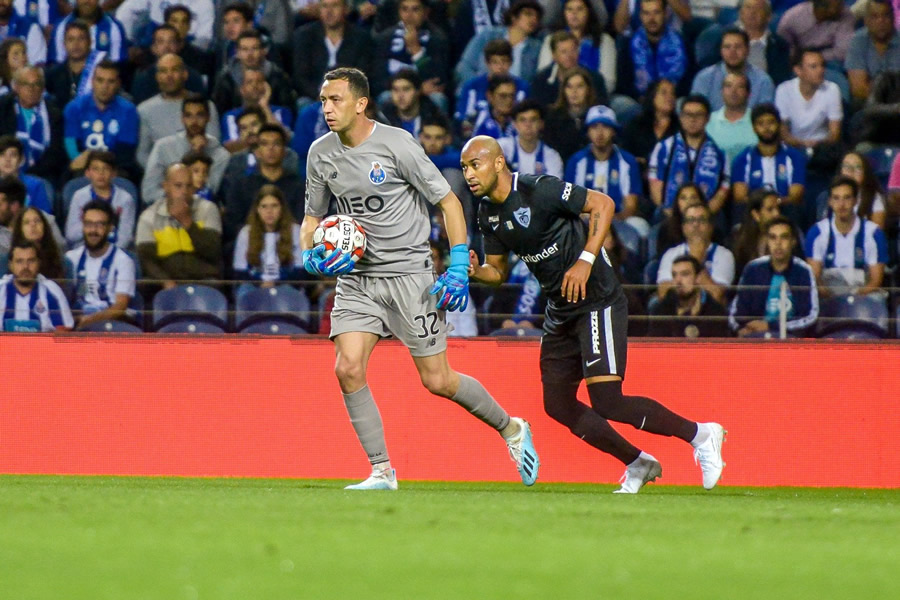 Marchesín solo ha recibido cuatro goles desde que llegó a Porto. (Foto: @Porto)