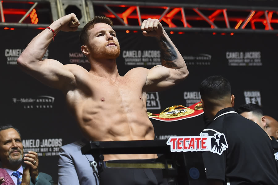 Saúl Álvarez ha demostrado ser uno de los máximos representantes del boxeo actual mexicano. Foto: Mexsport.