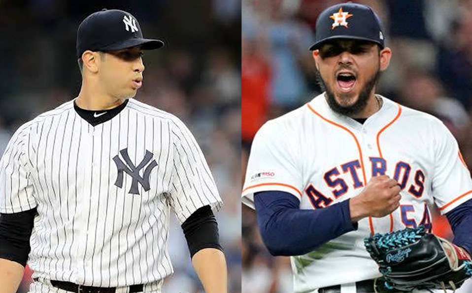 Luis Cessa y Roberto Osuna lanzan en el Juego 4 entre NY y Houston