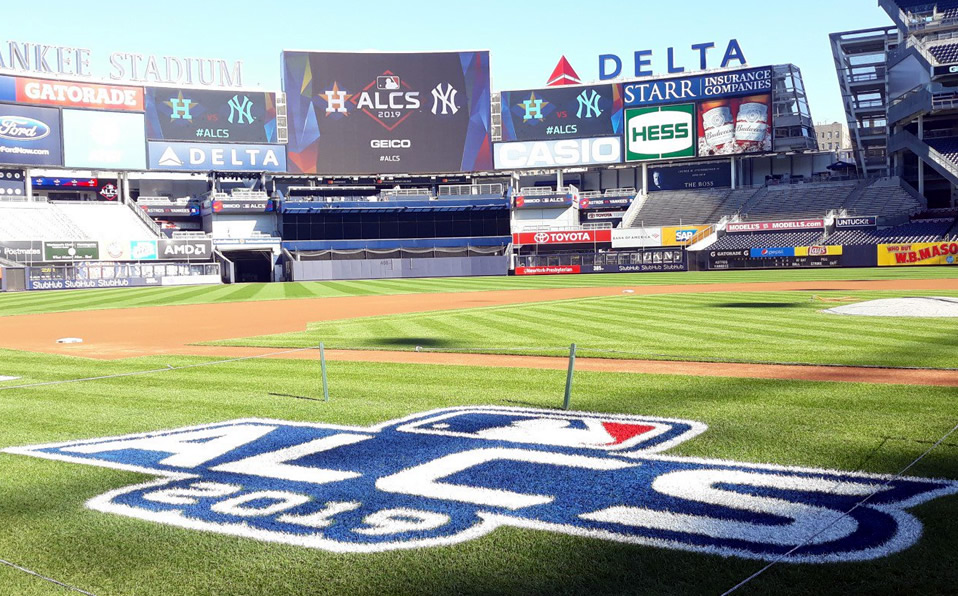 Tanto el viejo como el nuevo Yankee Stadium han recibido un total de 17 Series de Campeonato. (Foto: @CarlosTatis)