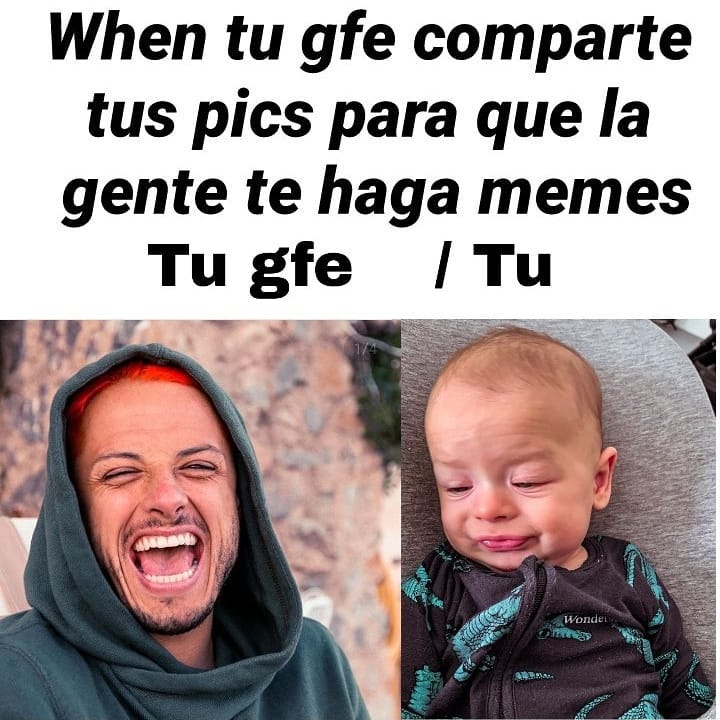 ¡Cómo eres machado, Hernández! Tu chavito ya es un meme.