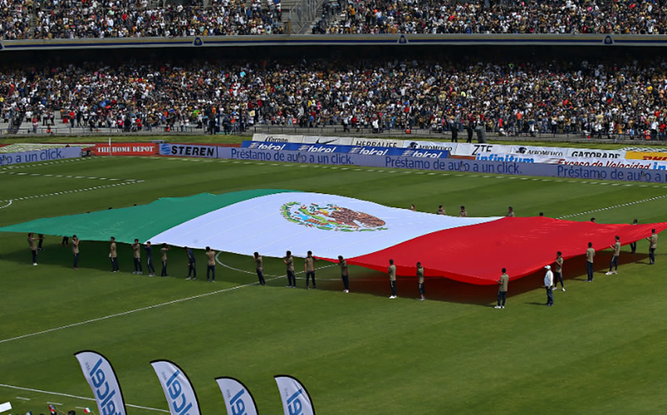 Los felinos desean que CU se vista de la bandera tricolor. (Pumasmx)