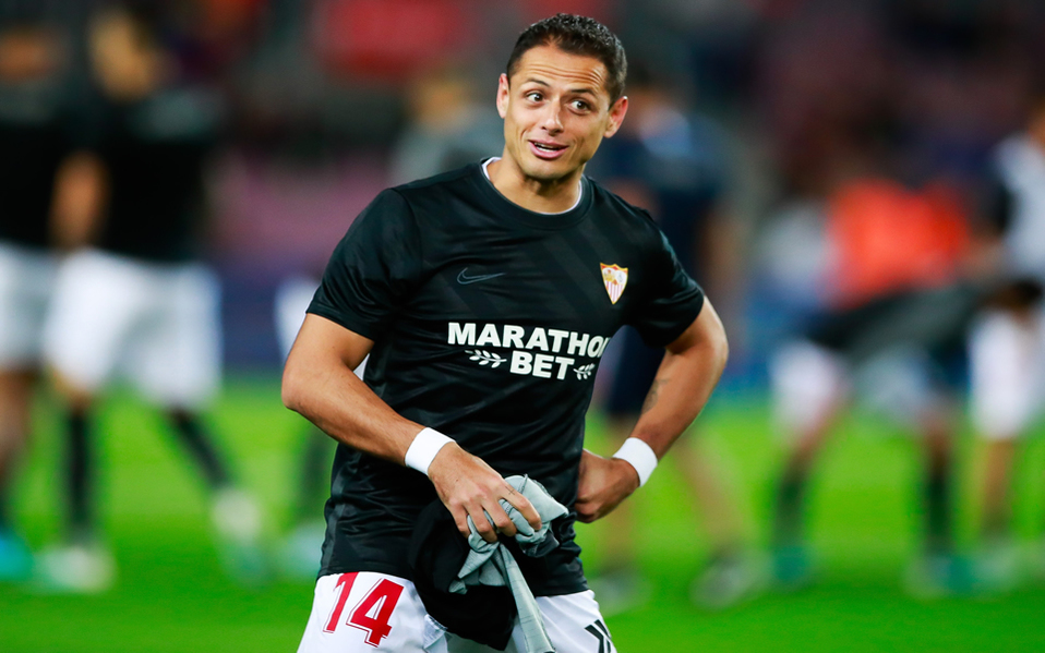Javier Hernández sorprendió a todos con su 'promo' (MEXSPORT)