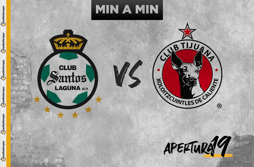Santos vs Tijuana: OnLine y en vivo; Jornada 14, Apertura 2019