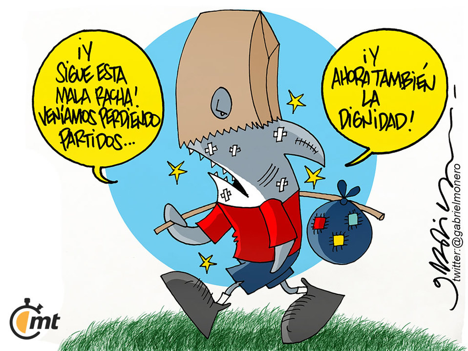 Sigue la mala racha