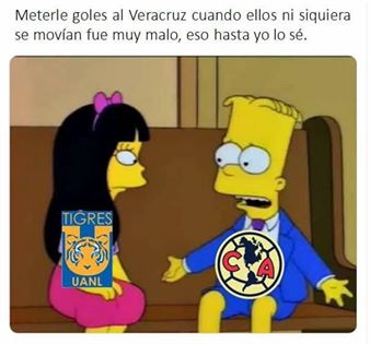 Los mejores memes que generó el juego Veracruz contra Tigres.