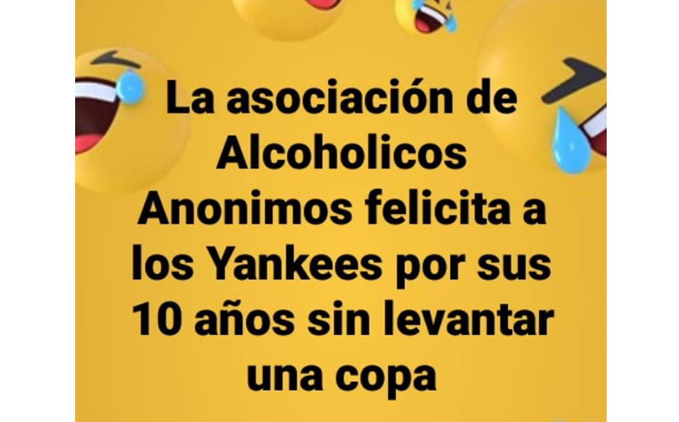 Ya son 10 años en que Yankees no es campeón... y así se encargan de recordárselo a los fans