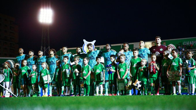 26. Chapecoense - Brasil 26 MDE (Twitter @ChapecoenseReal)