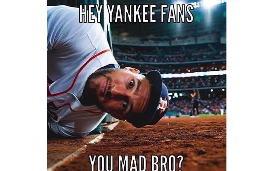 ¿Están enojados Yankees?