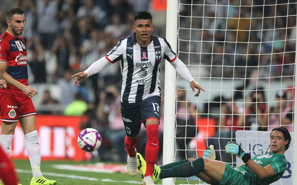 Gallardo celebra el 1-0. (Foto: Imago7)