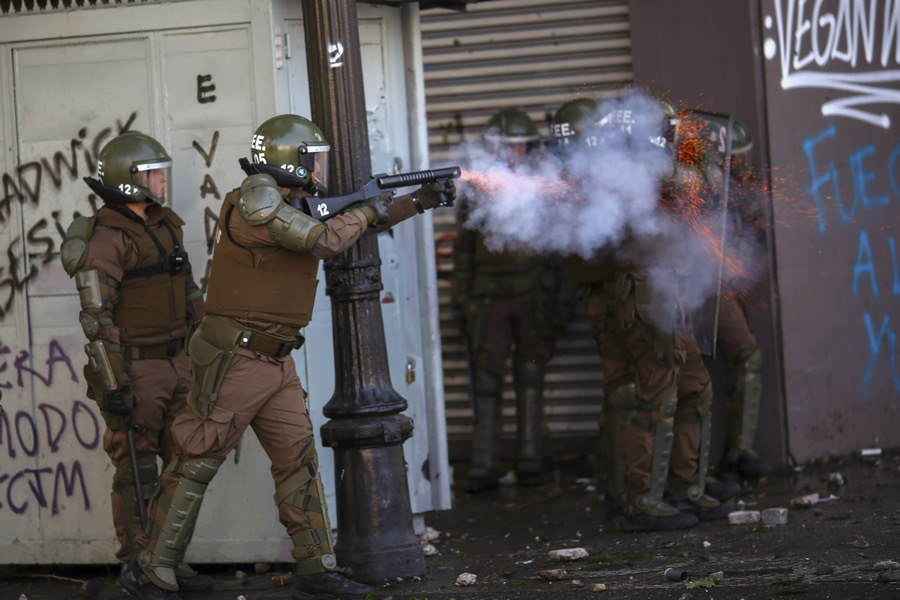 Las protestas en Chile se intensifican. (Foto: AFP)