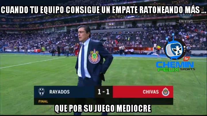¡Pobres Chivas! Tan lejos de la Liguilla y tan cerca del descenso.
