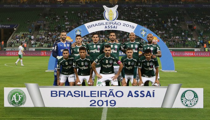 5. Palmeiras - Brasil 118 MDE (Twitter @Palmeiras)