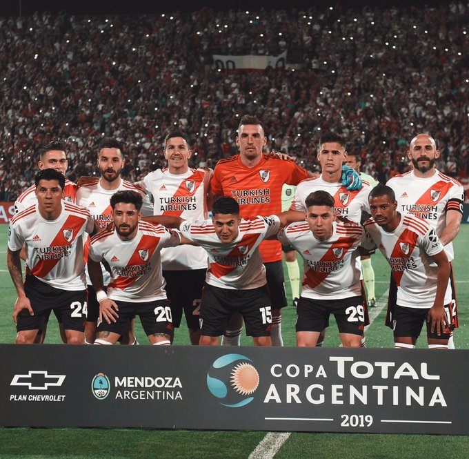 1. River Plater - Argentina 155 MDE (Twitter @RiverPlate)