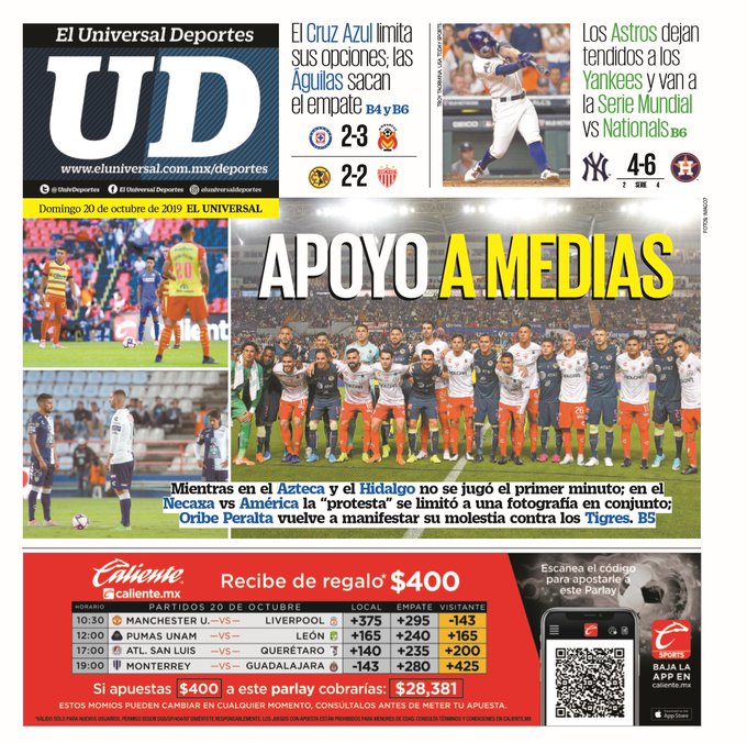 Universal Deportes, México.