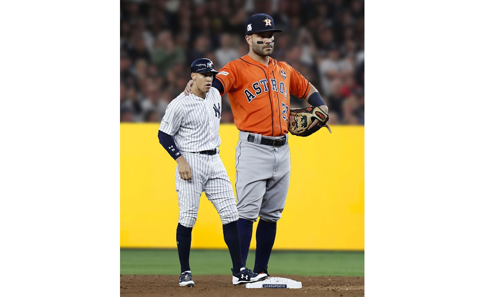 Así se ven ahora José Altuve y Aaron Judge juntos