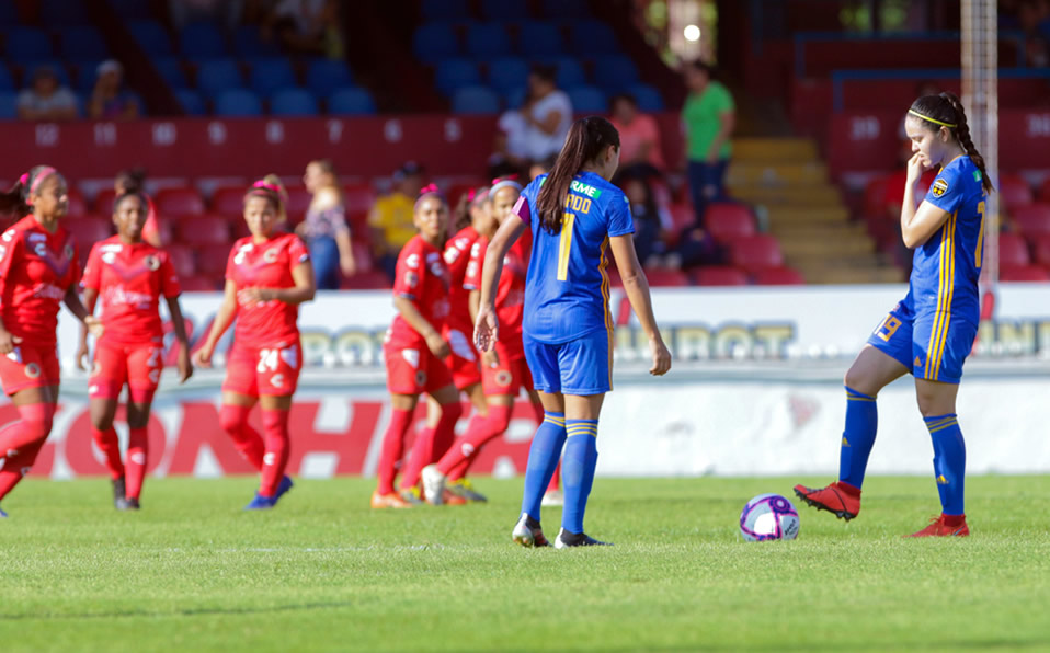 El juego entre Veracruz y Tigres Femenil fue de la Jornada 15 de la Liga MX. (Imago7)