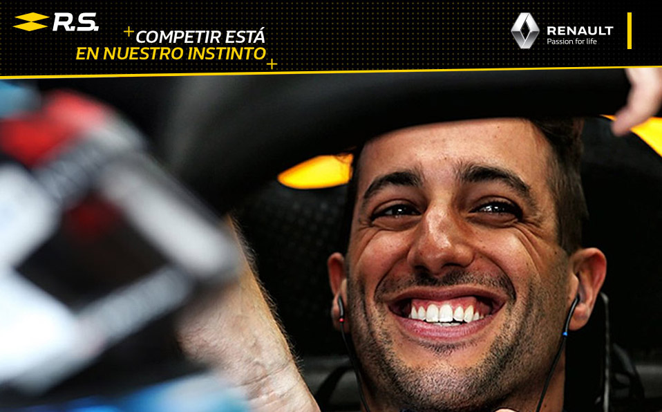 Ricciardo está en su primera temporada con Renault