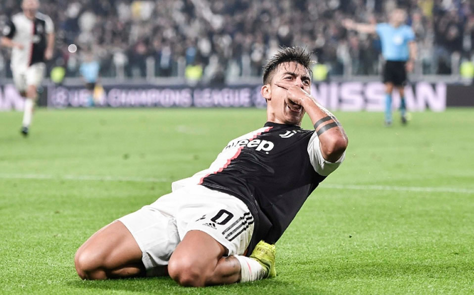 Celebración de Dybala. (Juventus)