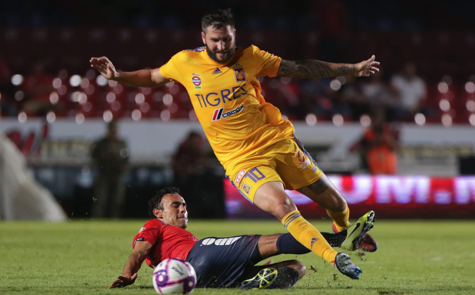 Durante el duelo entre Tigres y Veracruz. (Imago 7)