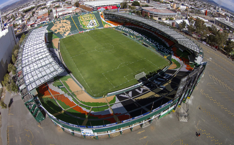 El Estadio León, casa de La Fiera en la Liga MX. (Mexsport)