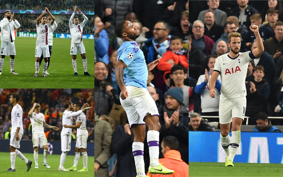 Importantes triunfos del Atlético, Real Madrid y Bayern, así como goleadas del PSG y el City destacan en la Jornada 3