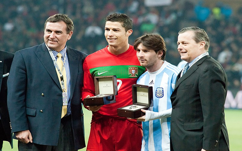 Cristiano Ronaldo y Lionel Messi, la eterna competencia (Web)