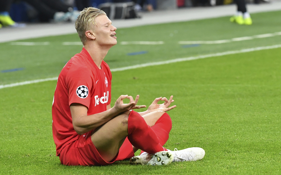 Erling Haaland sigue imparable en Champions League (AP)