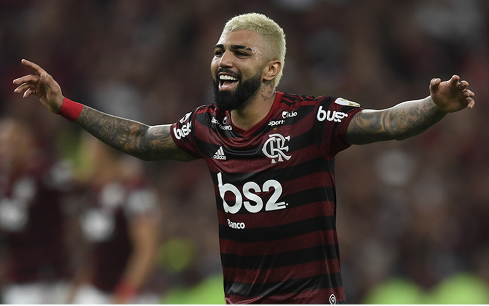 Gabriel Barbosa fue la figura con dos goles (AFP)